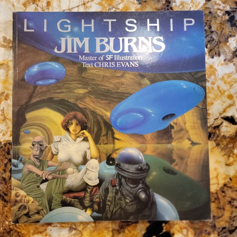 Lightship - Jim Burns, Master of SF Illustration