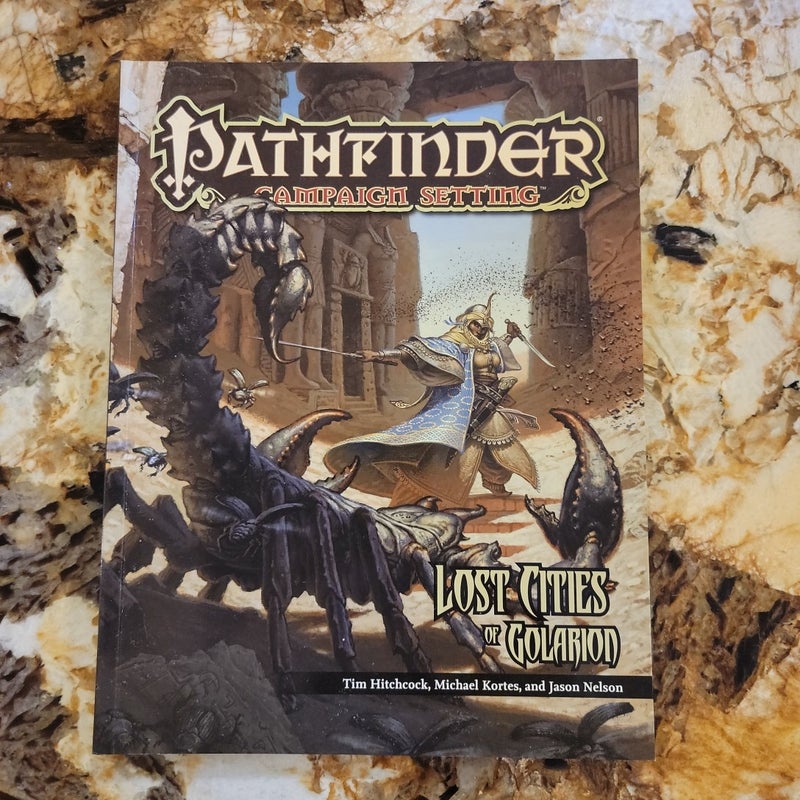 Pathfinder Champaign Setting- Lost Cities of Golarion