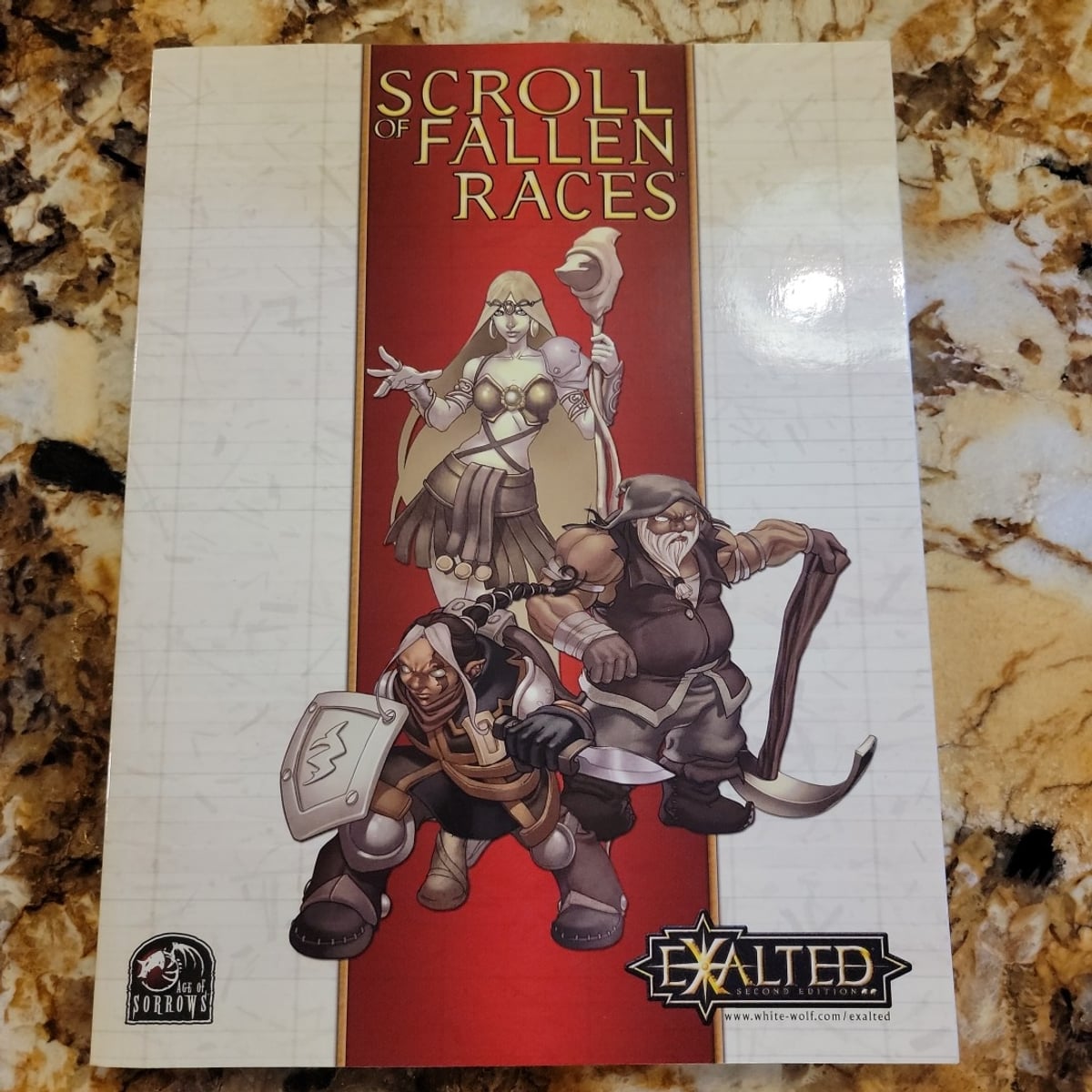 Exalted Scroll of the Fallen Races by John Chambers