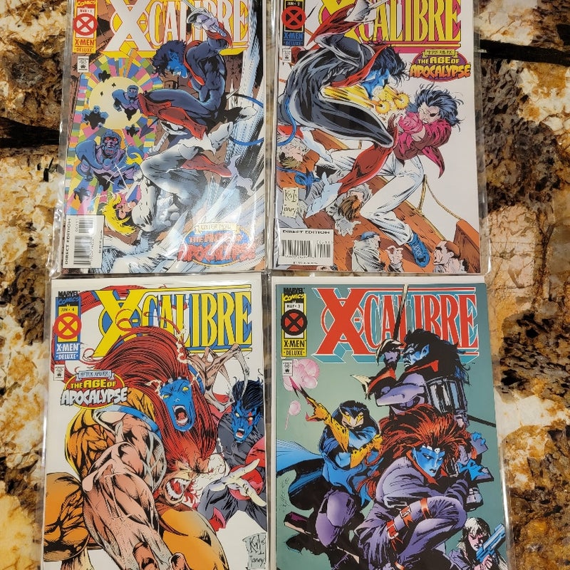 X-Calibre Volumes 1-4