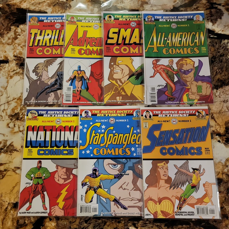 The Justice Society Returns Set of 7