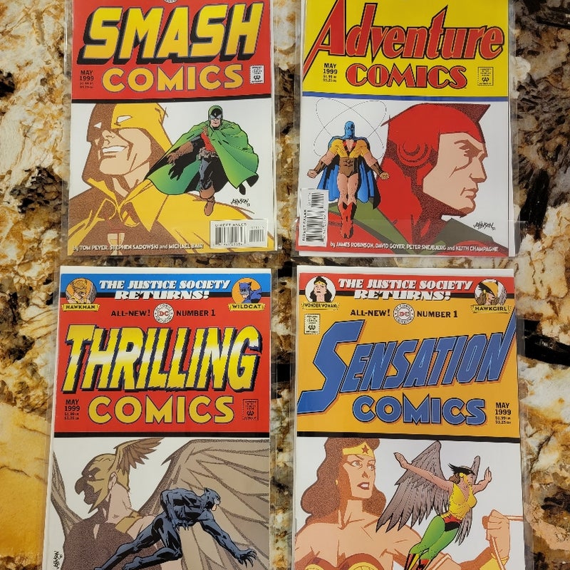 The Justice Society Returns Set of 7