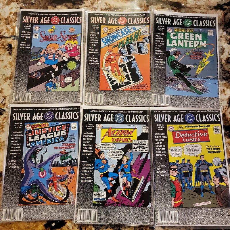 Silver Age Classic Lot of 6