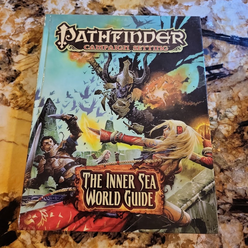 The Inner Sea World Guide Pathfinder Roleplaying Games - With map