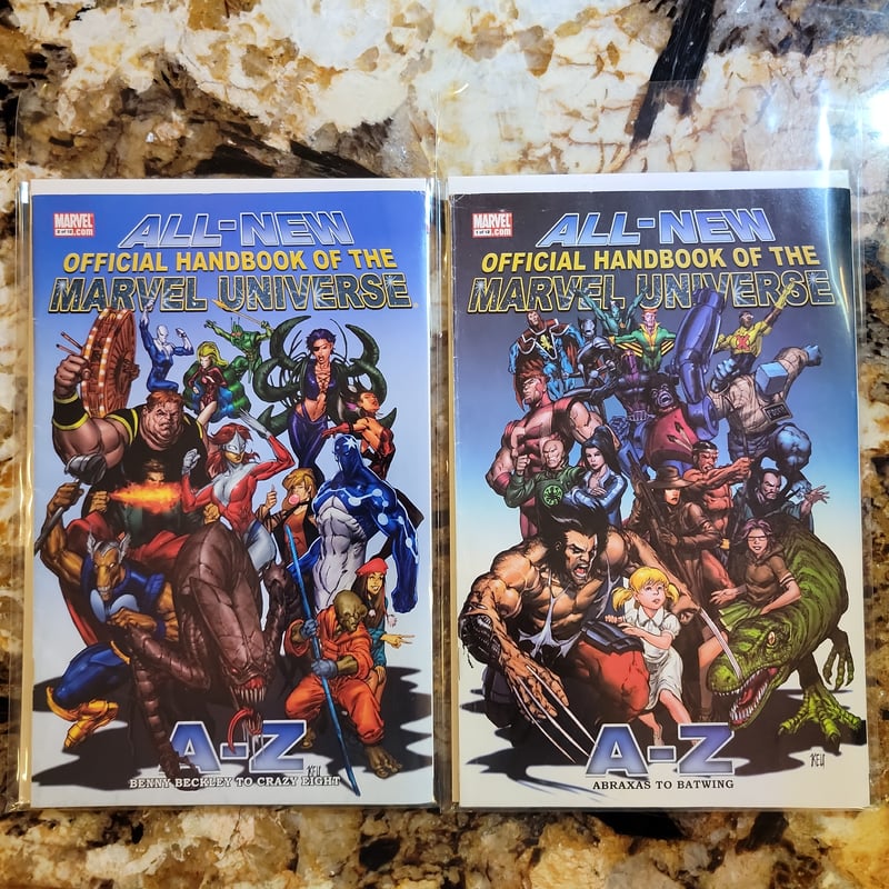 All-New Official Handbook of the Marvel Universe A-Z. 1-12 by Mavel ...