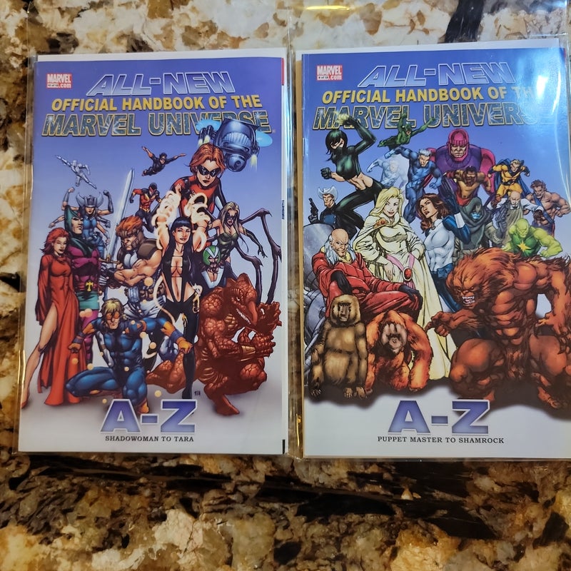 All-New Official Handbook of the Marvel Universe  A-Z.  1-12
