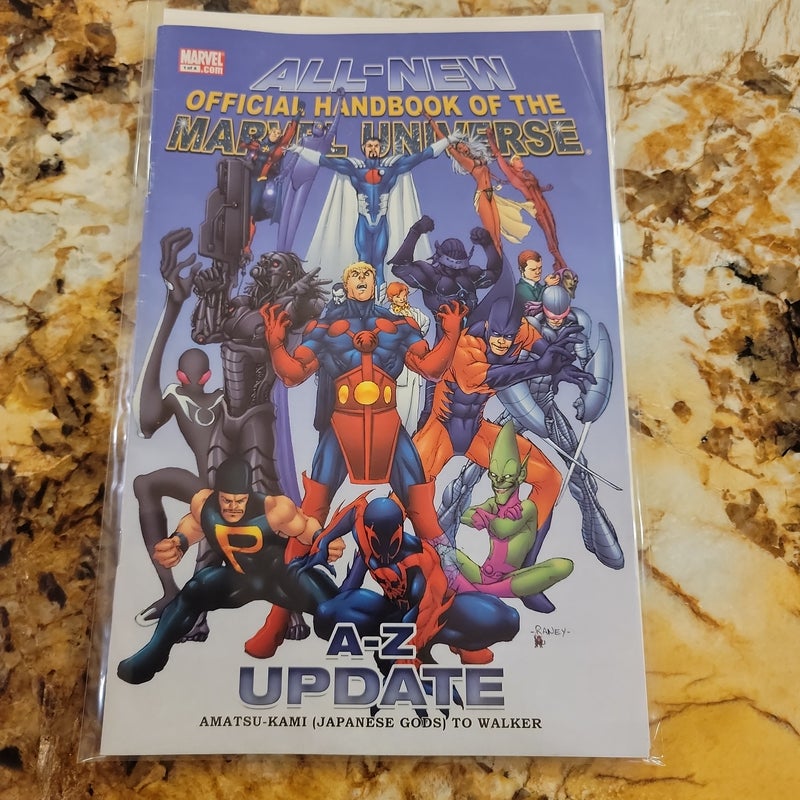 All-New Official Handbook of the Marvel Universe Update 1-4