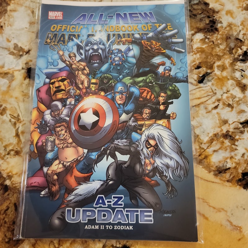 All-New Official Handbook of the Marvel Universe Update 1-4