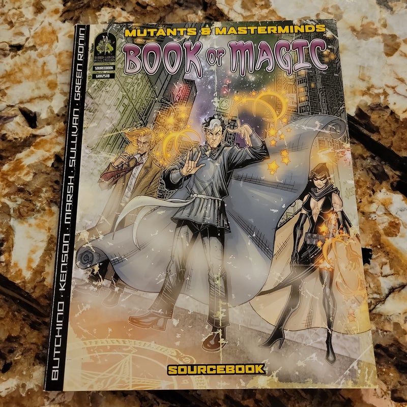 Book of Magic Sourcebook Mutant and Masterminds