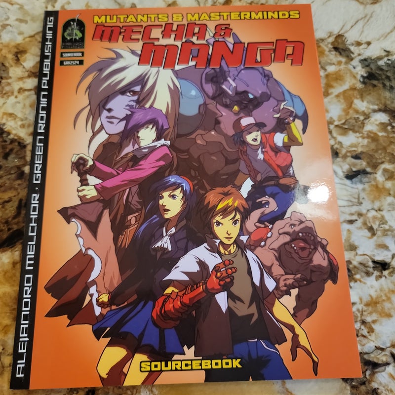 Mecha & Manga Sourcebook Mutants & Masterminds