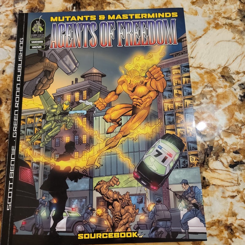 Agents of Freedom Sourcebook Mutants & Masterminds