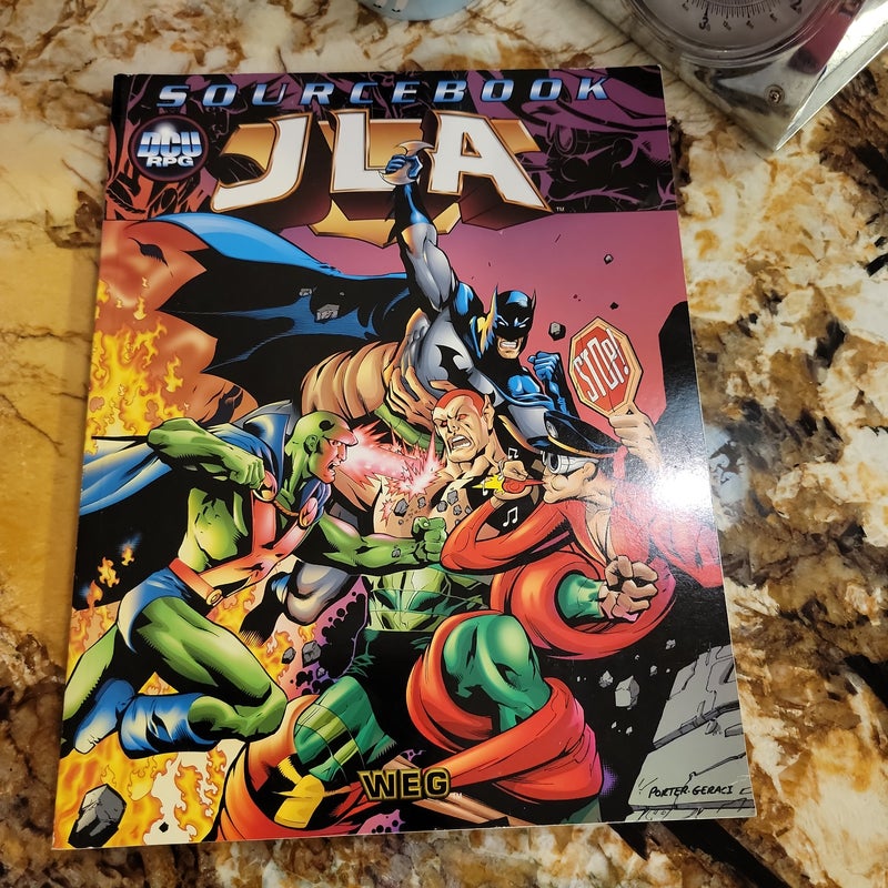 DC Universe Roleplaying Games: JLA Sourcebook 