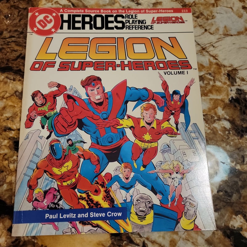 Legion of Superheroes Volume 1 DC Heroes Roleplaying game