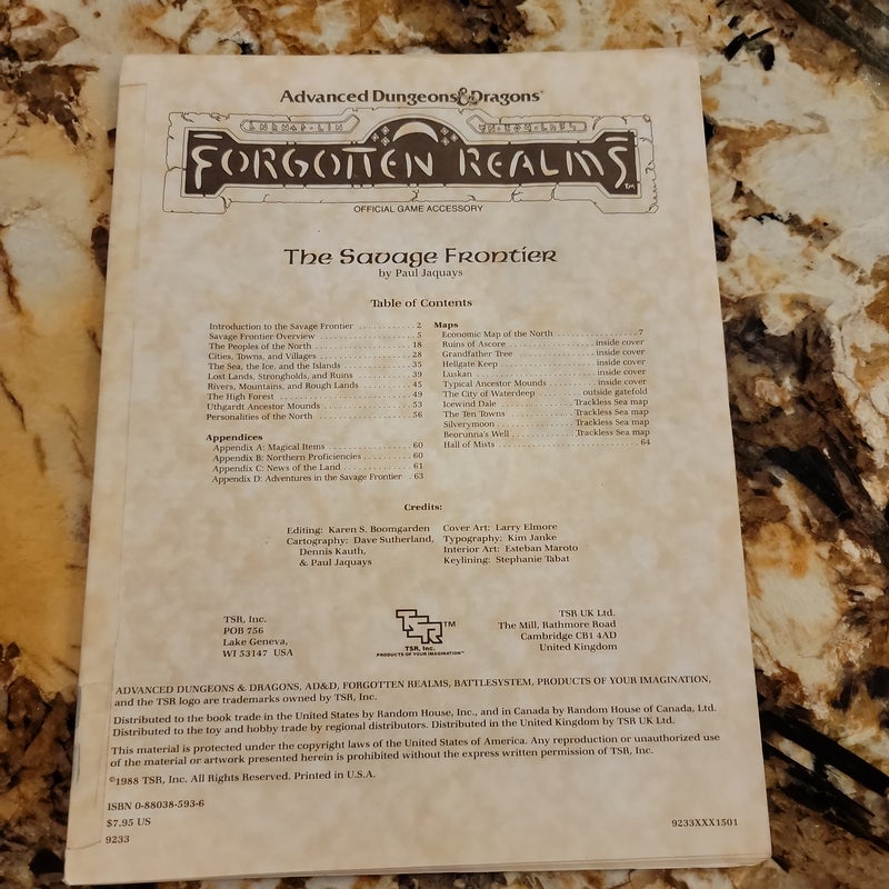 Forgotten Realms: The Savage Frontier
