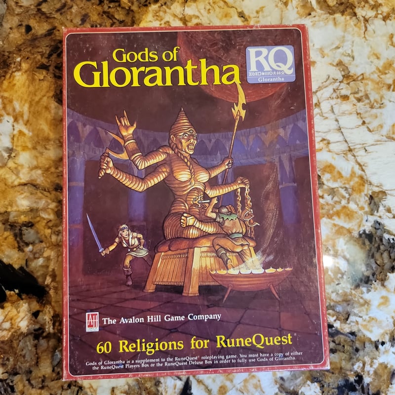 Rune Quest Gods of Glorantha box set by The Avalon Hill, Paperback ...