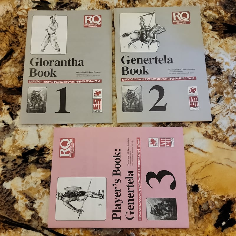 Rune Quest Gods of Glorantha box set by The Avalon Hill, Paperback ...