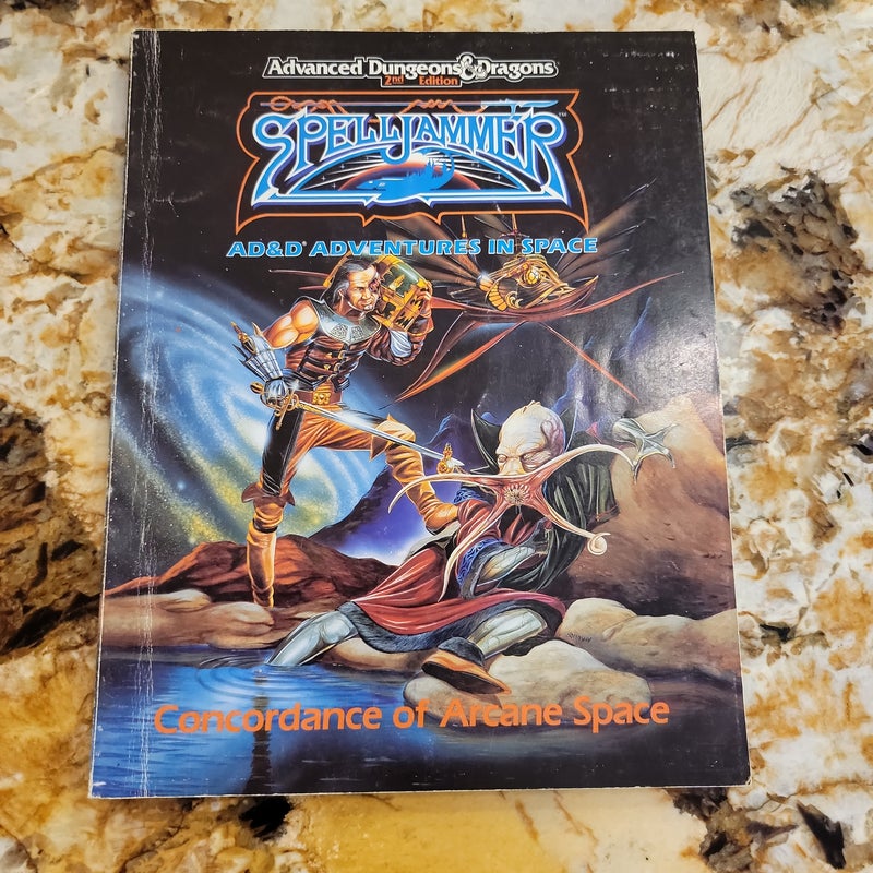SpellJammer: AD&D Adventures in Space - Concordance of Arcane Space