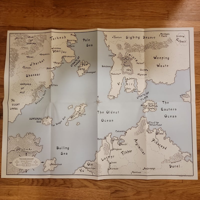 The Young Kingdoms Map