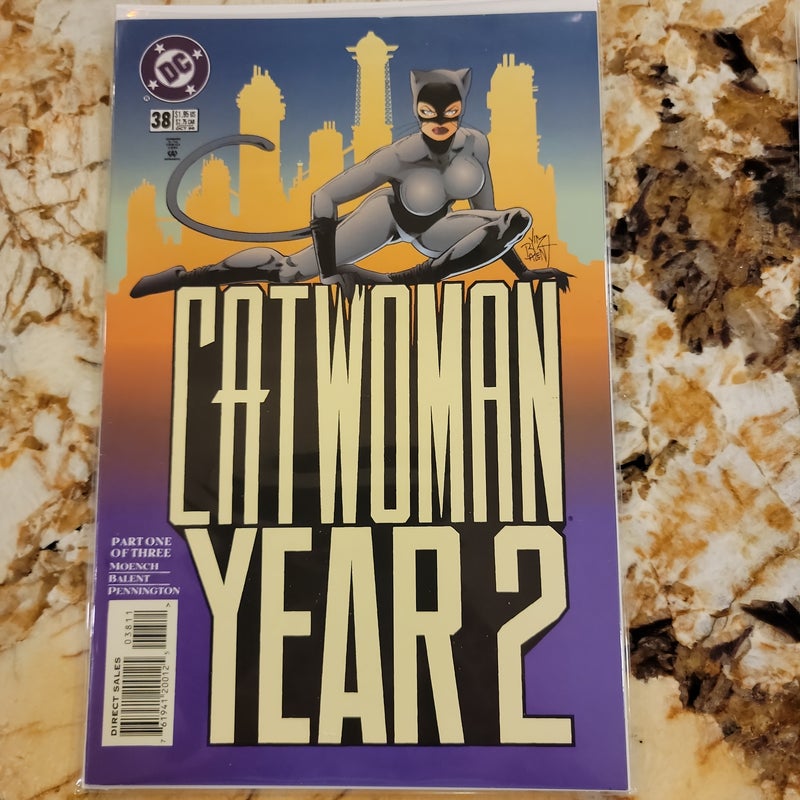 Catwoman Year 2 (set of 3) issue #38, 39, 40