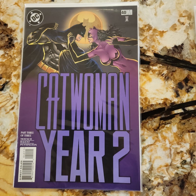 Catwoman Year 2 (set of 3) issue #38, 39, 40