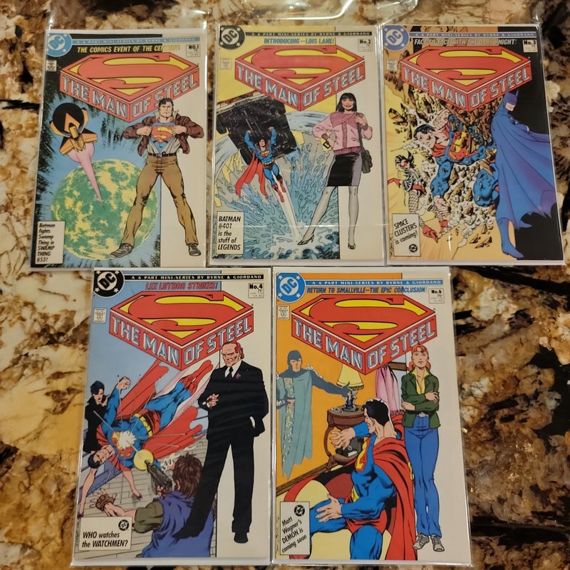 The Man of Steel - Issue #1,2,3,4,6