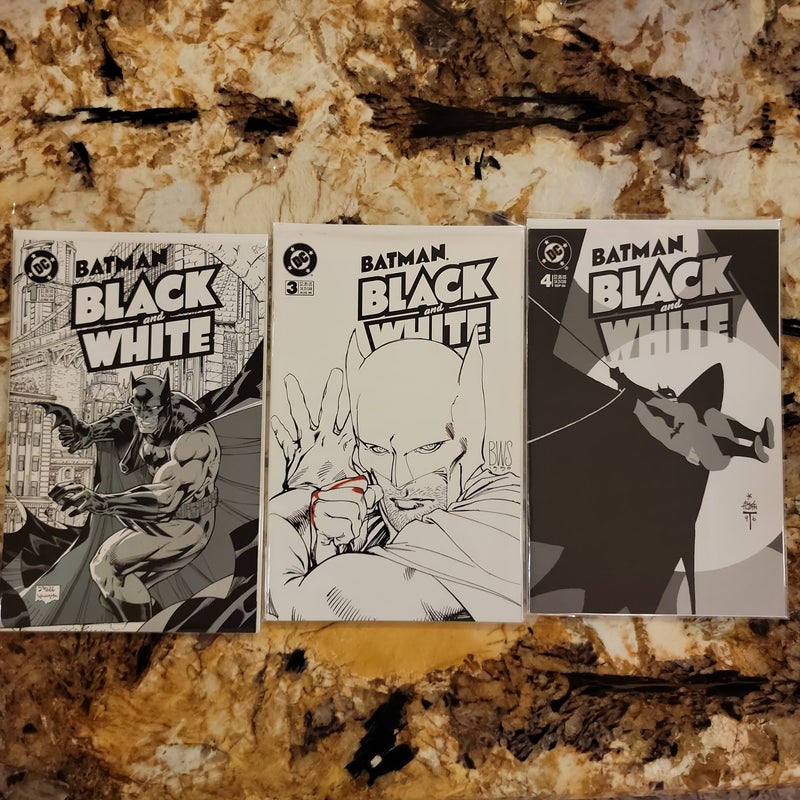 Batman Black and White Issue #1,3,4