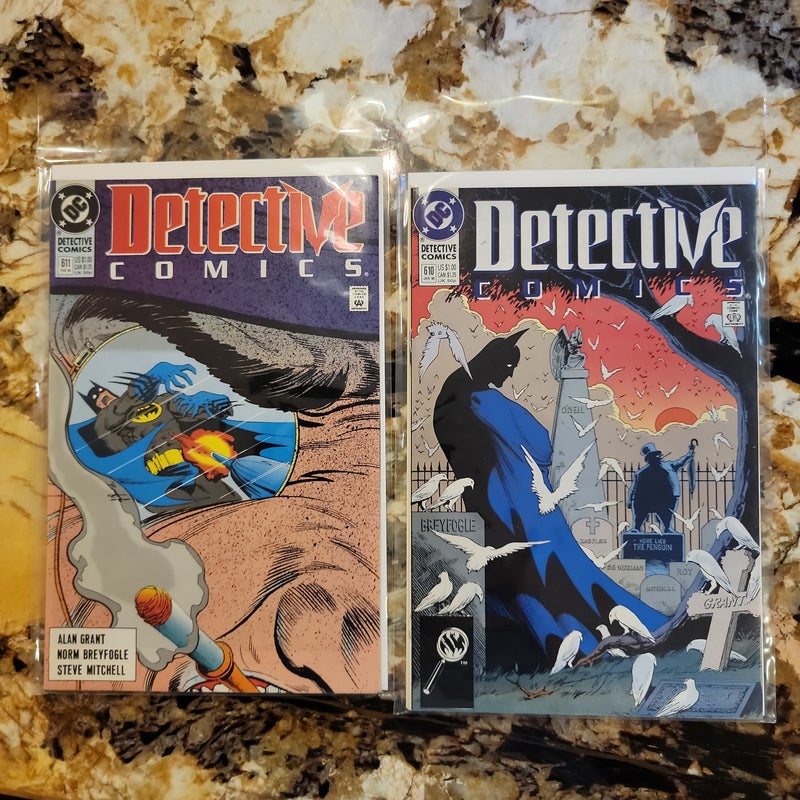 Detective Comics Issue #610, #611