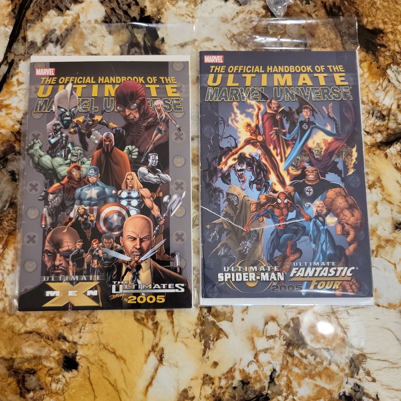 The Official Handbook of the Ultimate Marvel Universe X-Men 2005, Spiderman Fantastic Four 2005