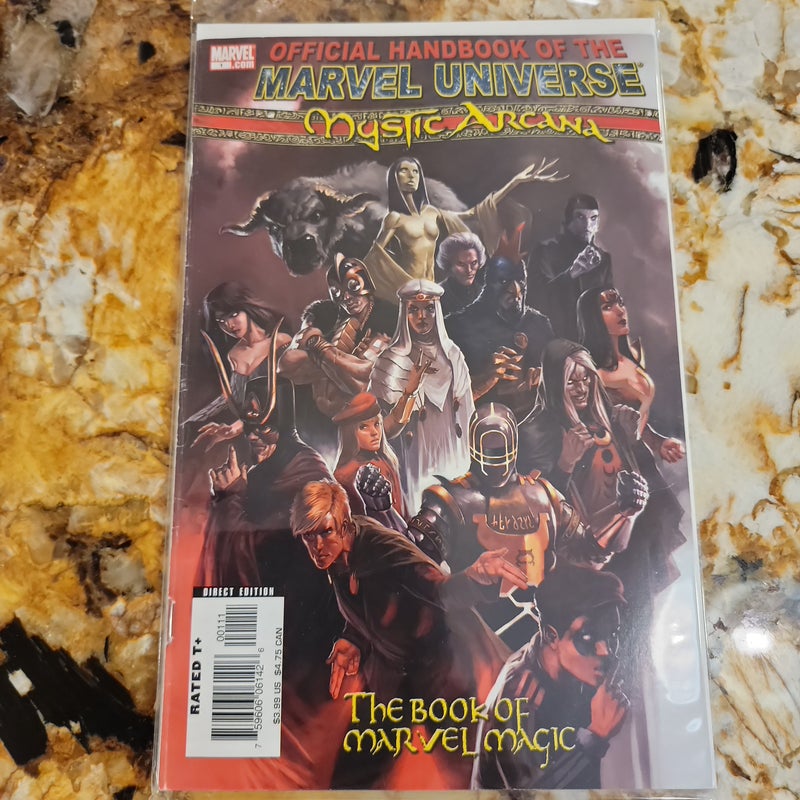 Official Handbook for the Marvel Universe Mystic Arcana