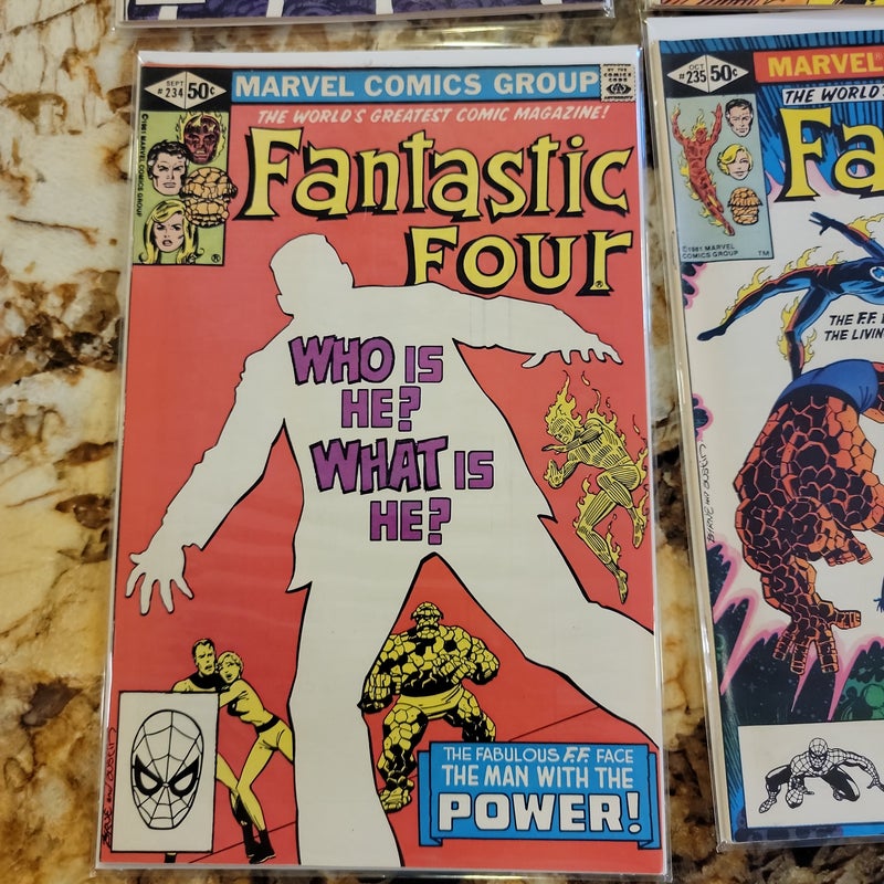 Fantastic Four 1981 #232, #233, #234, #235