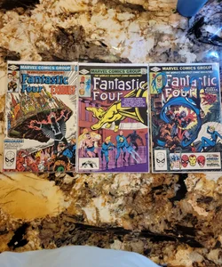 Fantastic Four issue #240, #241, #242