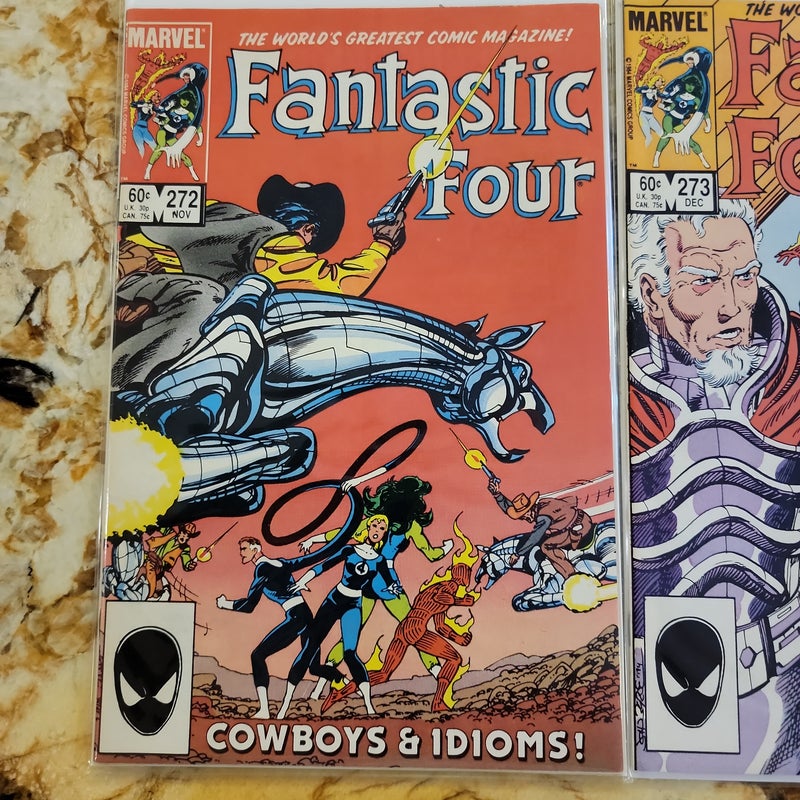 Fantastic Four issue #272, #273