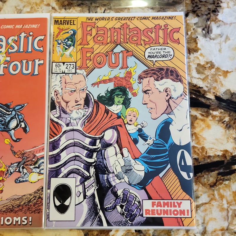 Fantastic Four issue #272, #273