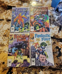 Fantastic Four issue #289, #290, #291, #292