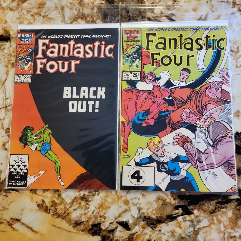 Fantastic Four issue #293, #294
