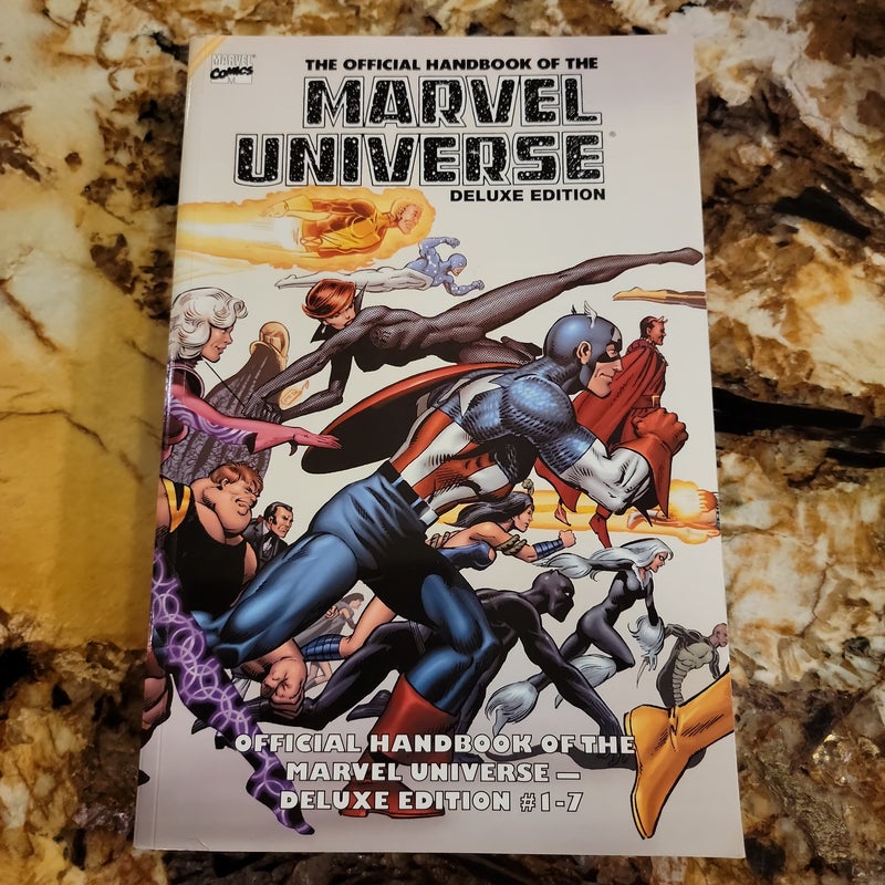 The Official Handbook of the Marvel Universe Deluxe Edition Vol 1 