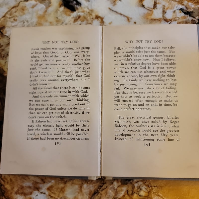 Why Not Try God? **3rd printing**
