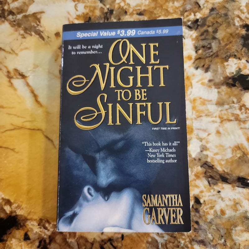 One Night to Be Sinful