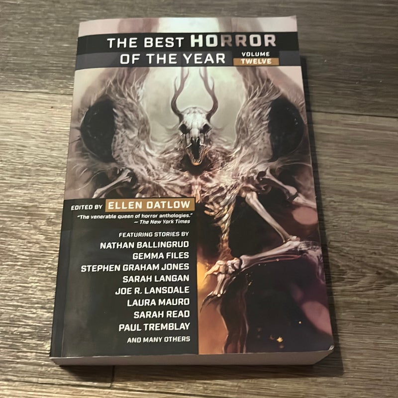 The Best Horror of the Year Volume Twelve