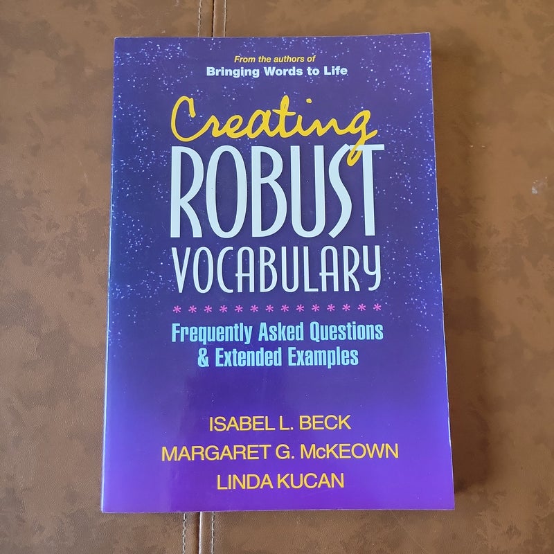 Creating Robust Vocabulary