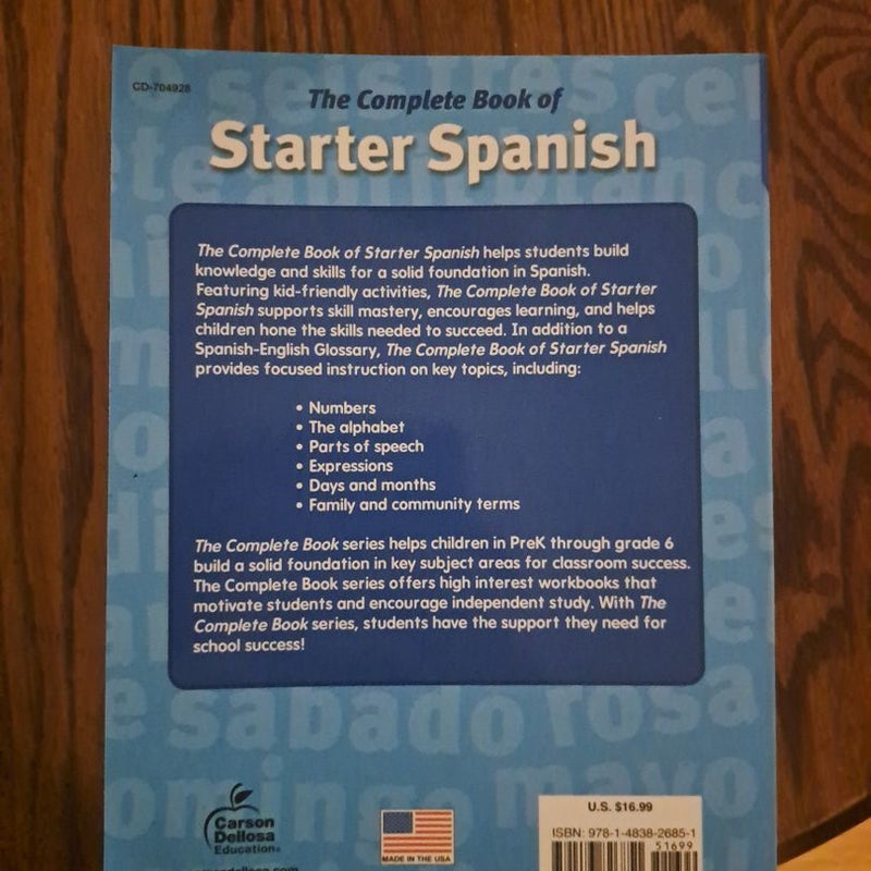 The Complete Book of Starter Spanish 