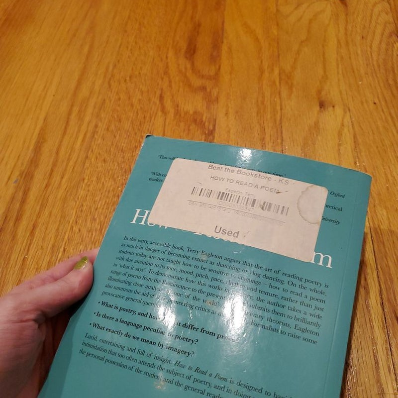 how-to-read-a-poem-by-terry-eagleton-paperback-pangobooks