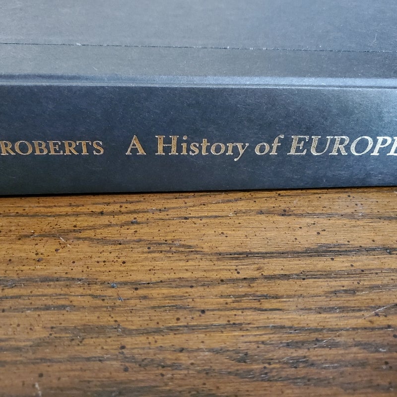 A History of Europe