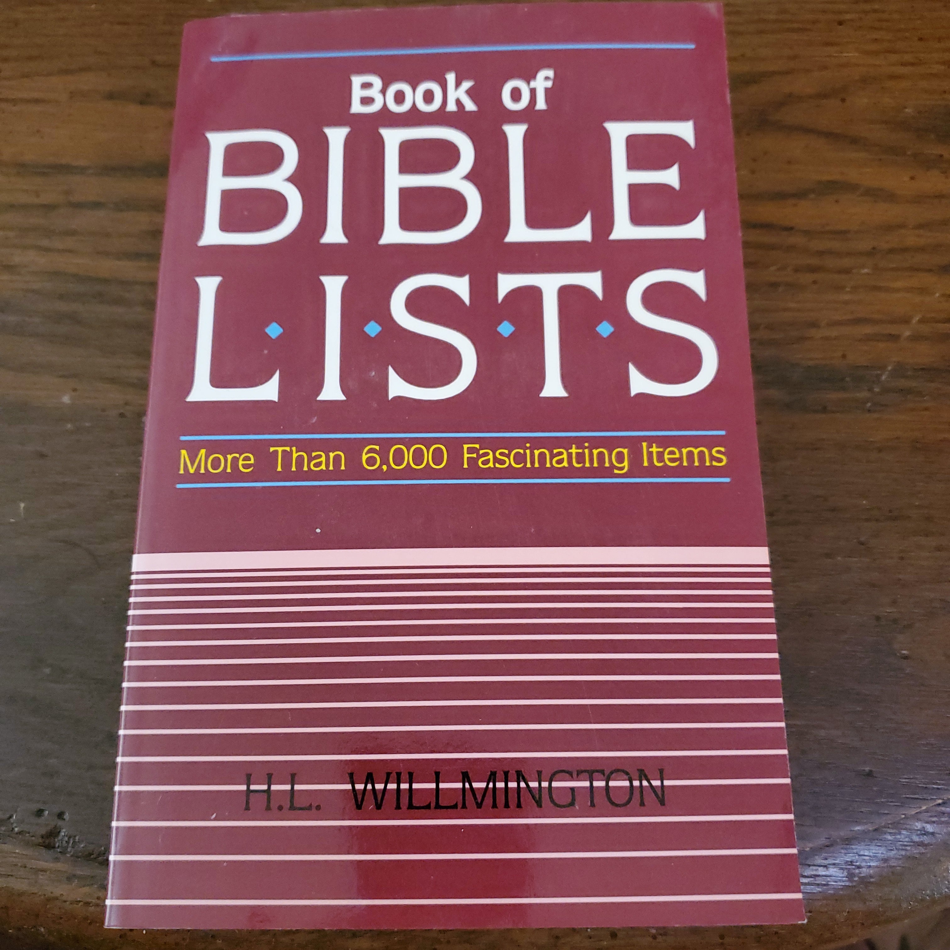 Willmington's Book of Bible Lists