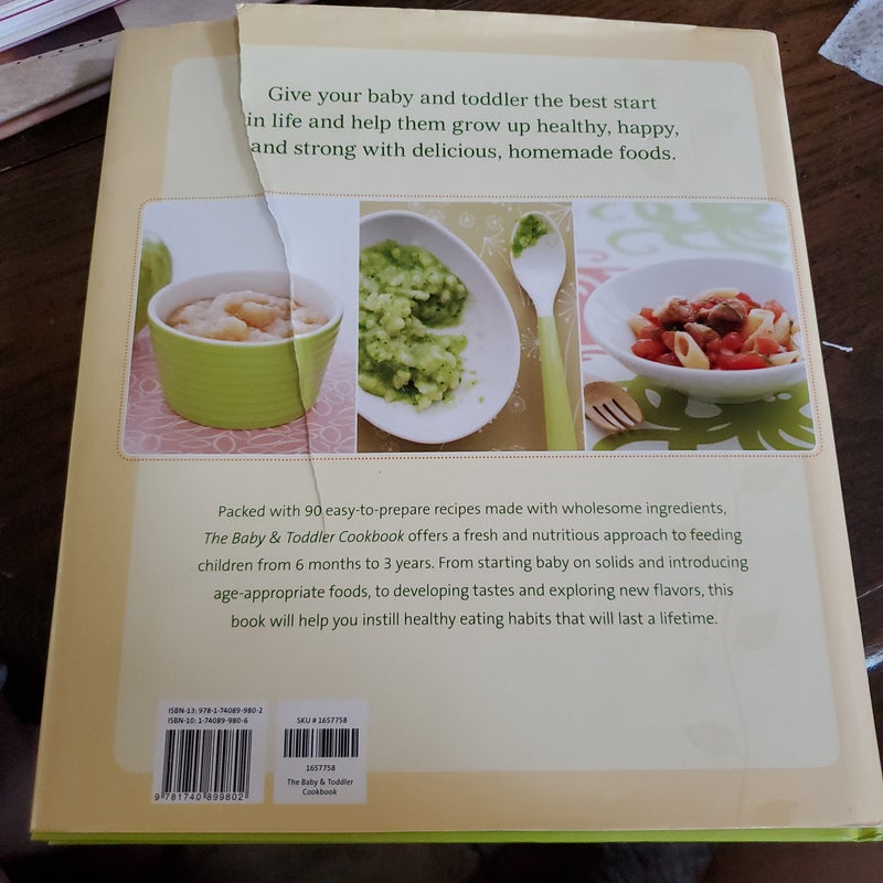 The Baby and Toddler Cookbook