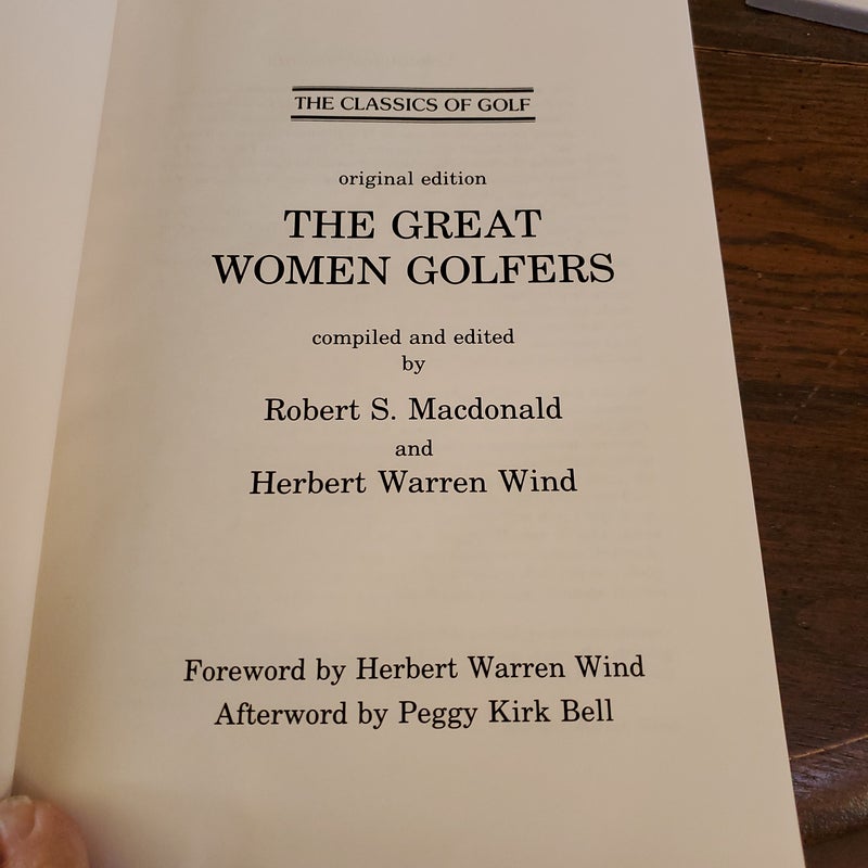 The Great Woman Golfers