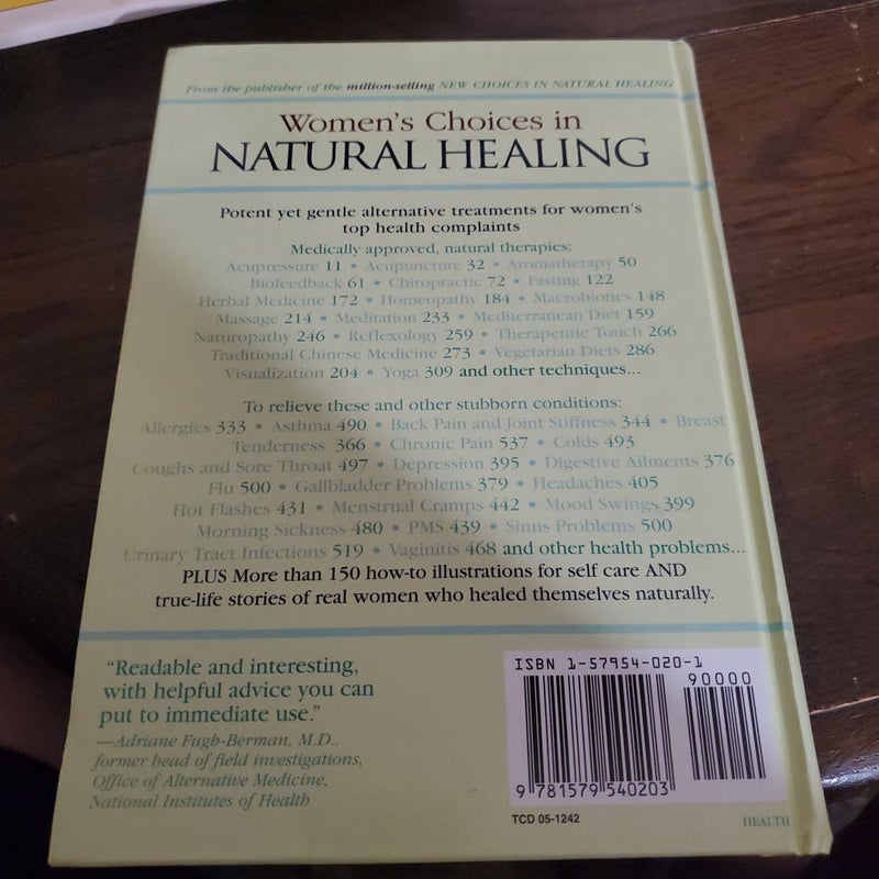 Women's Choices in Natural Healing