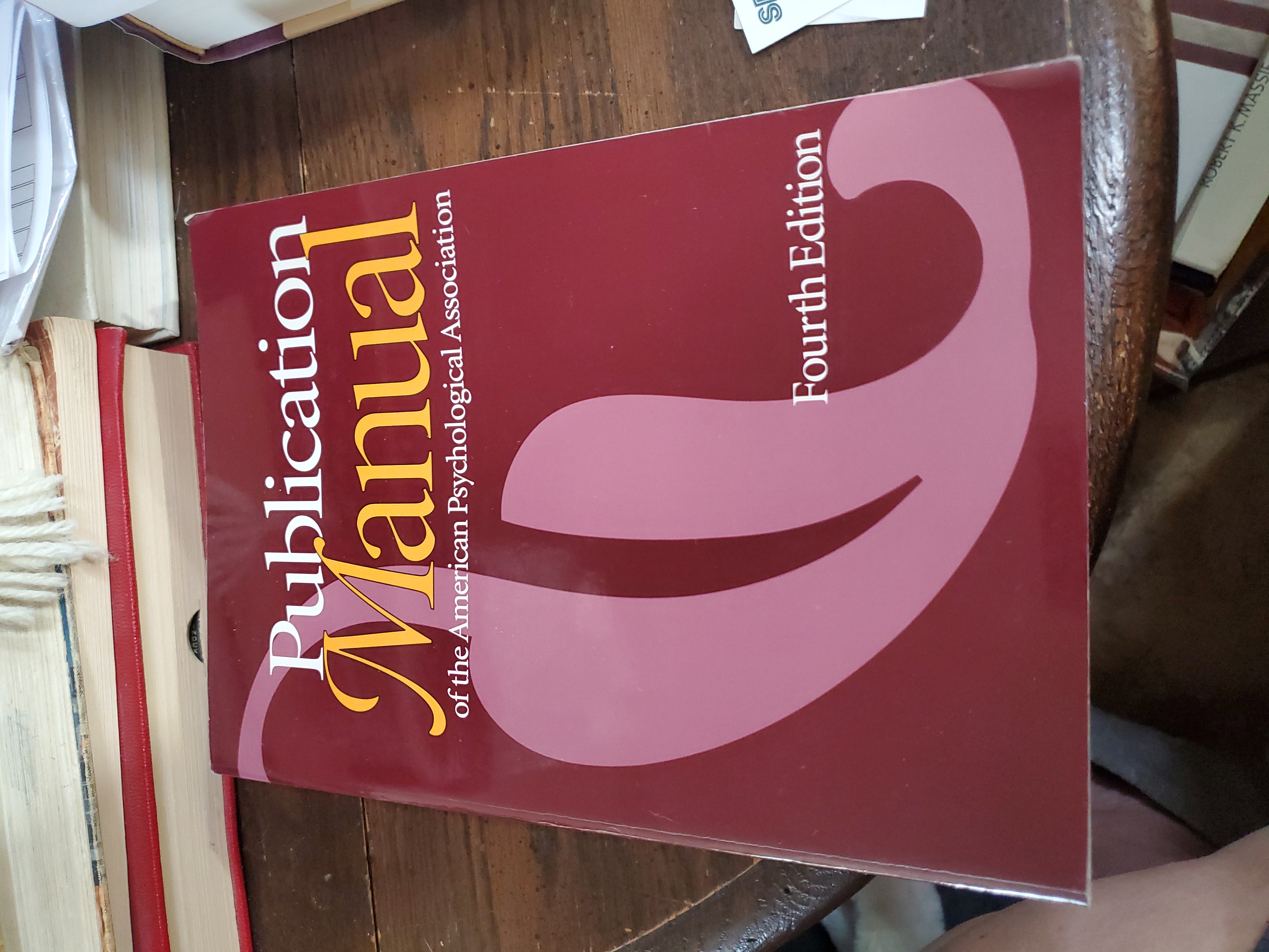 Publication Manual of the American Psychological Association