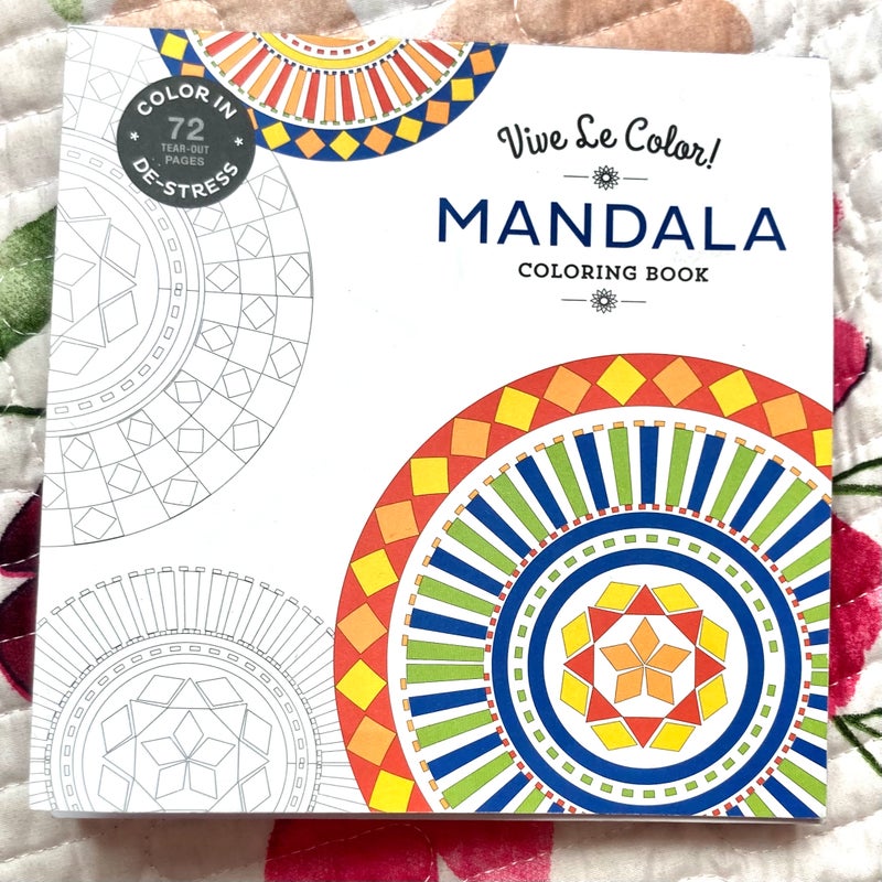 Vive le Color! Mandala (Adult Coloring Book)