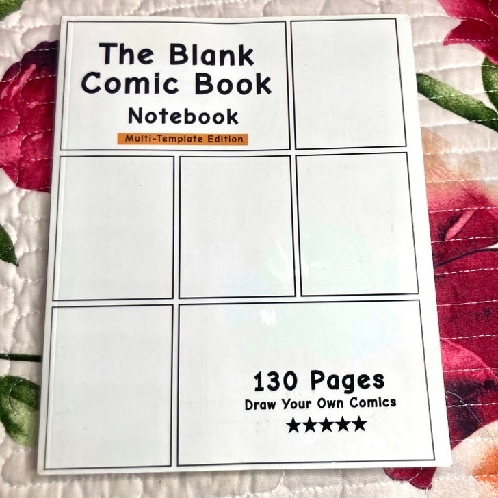 The Blank Comic Book Notebook -Multi-Template Edition
